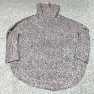 Jones New York Sweater Purple Long Sleeve Oversized Pullover Size L/XL